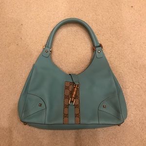 Authentic baby blue Gucci bag